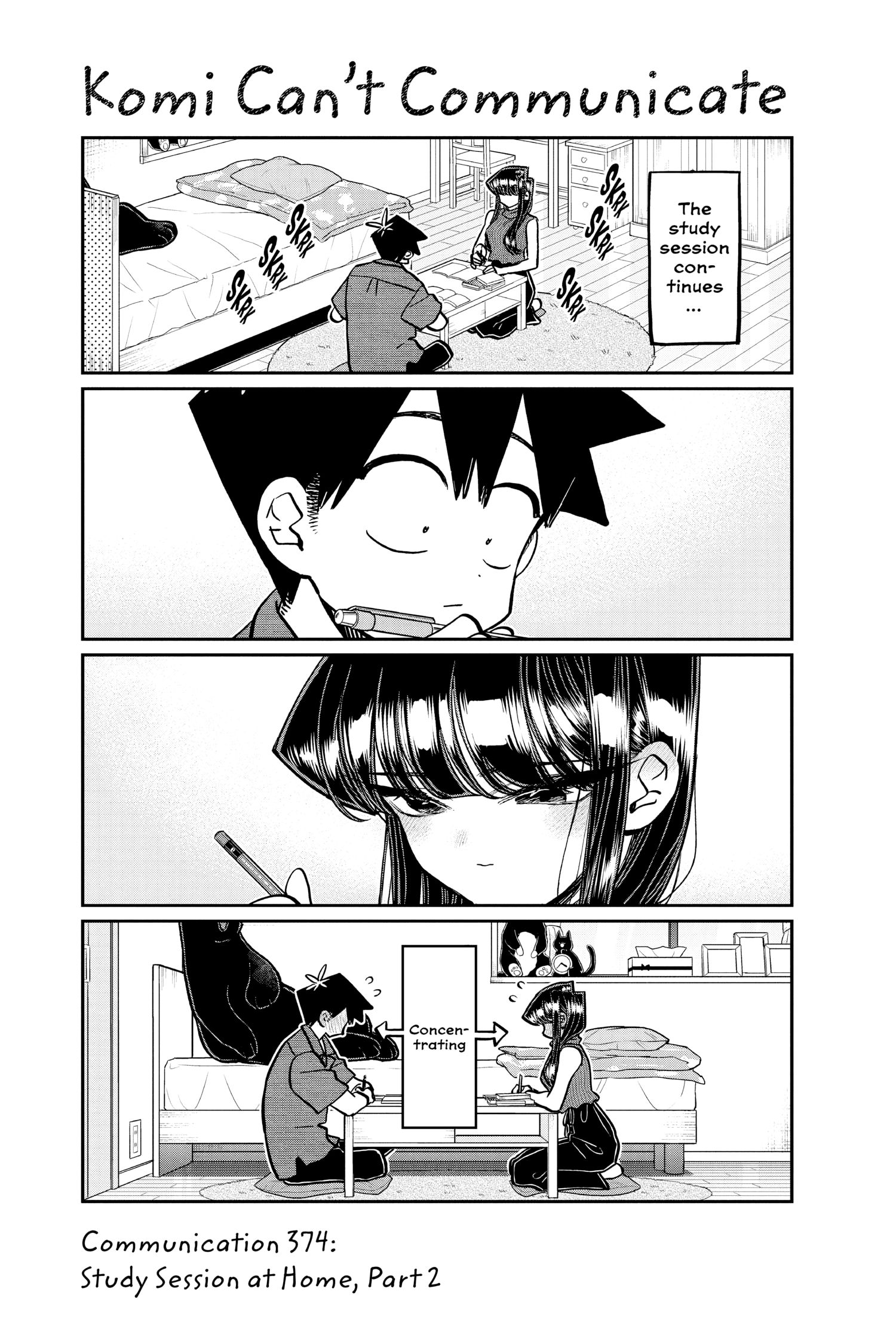 Komi Can’t Communicate, Chapter 374 image 01